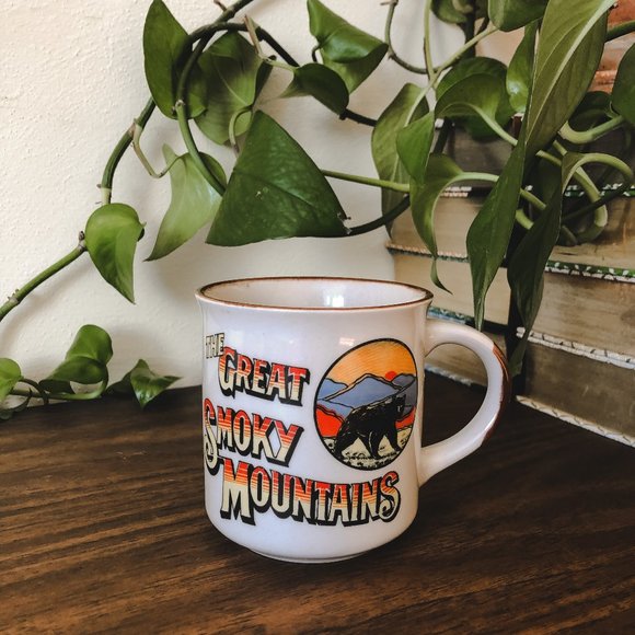 Vintage Great Smokey Mountains Mug